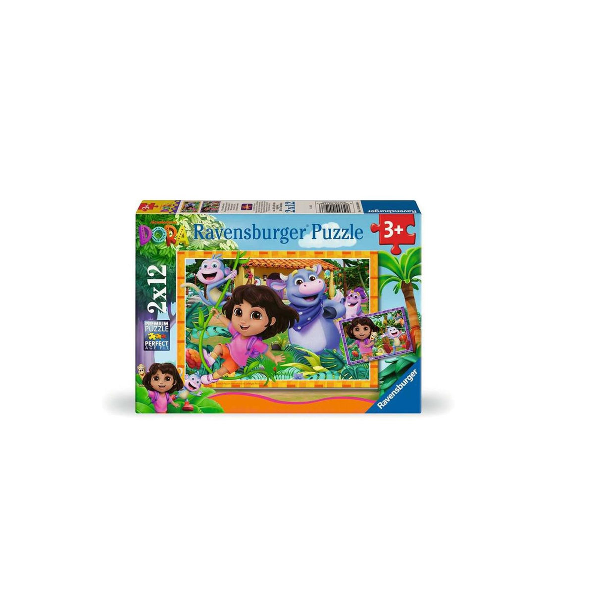 Ravensburger puslespil vi kan gøre det! 2x12 stk