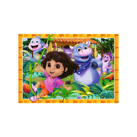 Ravensburger puslespil Dora the Explorer Vi kan gøre det! - 2x12 stk.