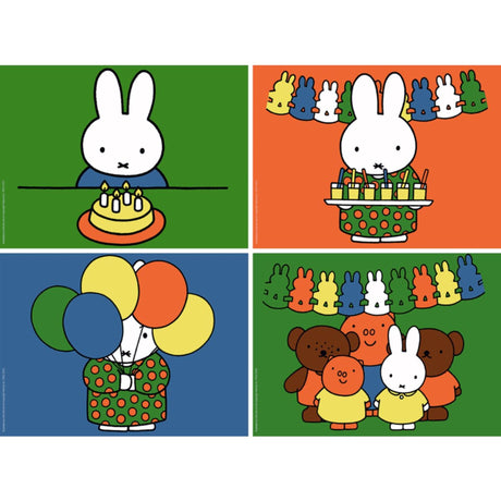 Ravensburger Miffy 70 år 4-i-1 puslespil