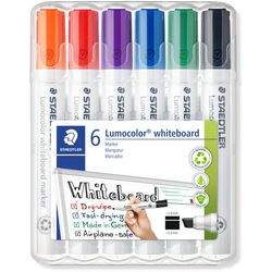Staedtler whiteboard markør lumocolor farveområde kile