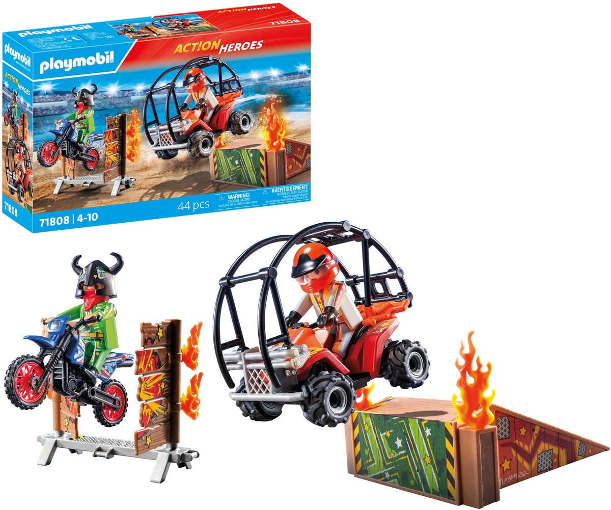 Playmobil actionhelte promo stuntshow 71808