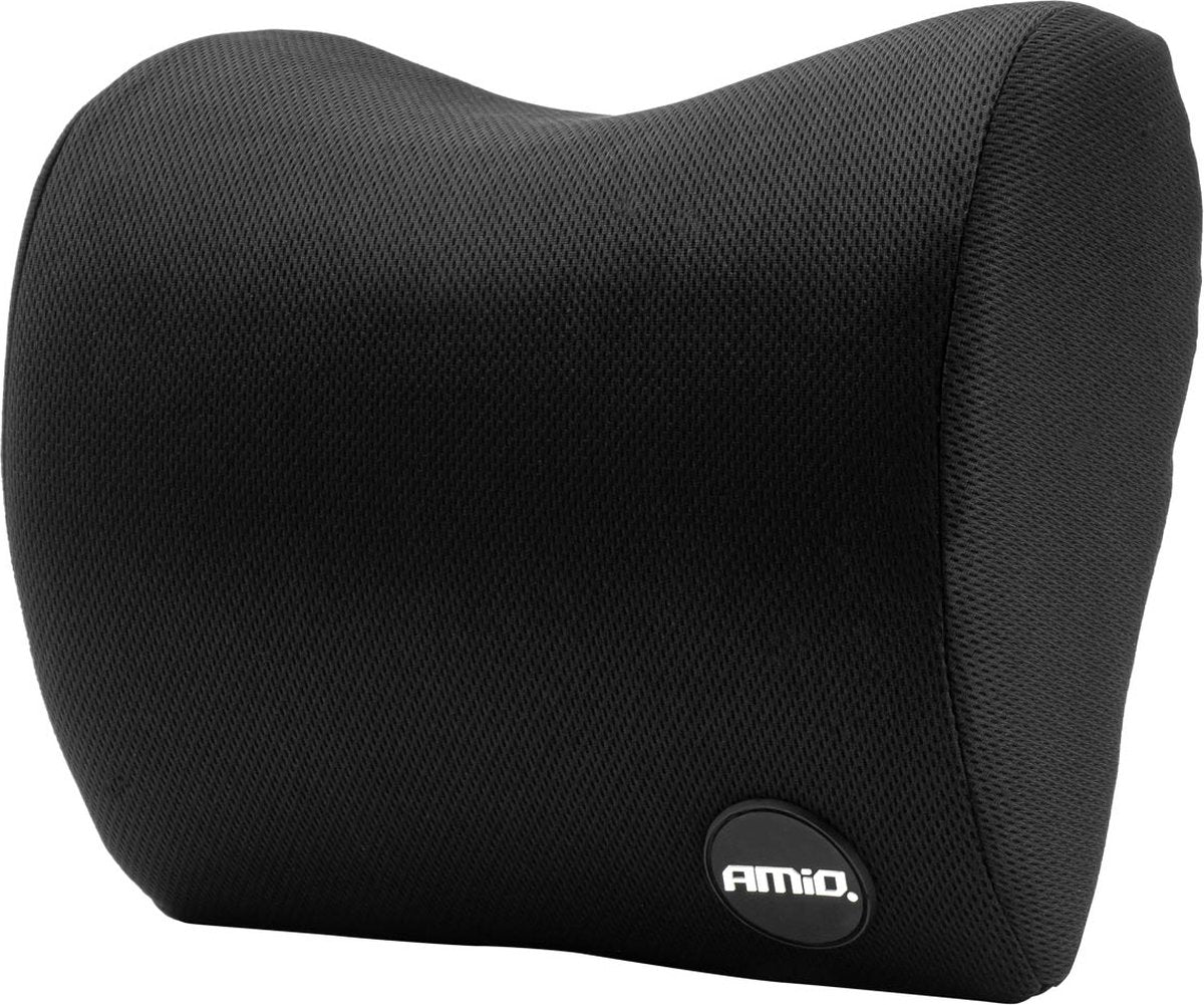 Amio nakkestøtte autostol med memory foam sort