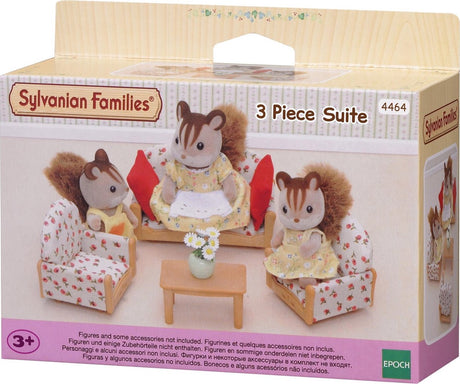 Sylvanian families 4464 sæt med 3 møbler til dukkehus