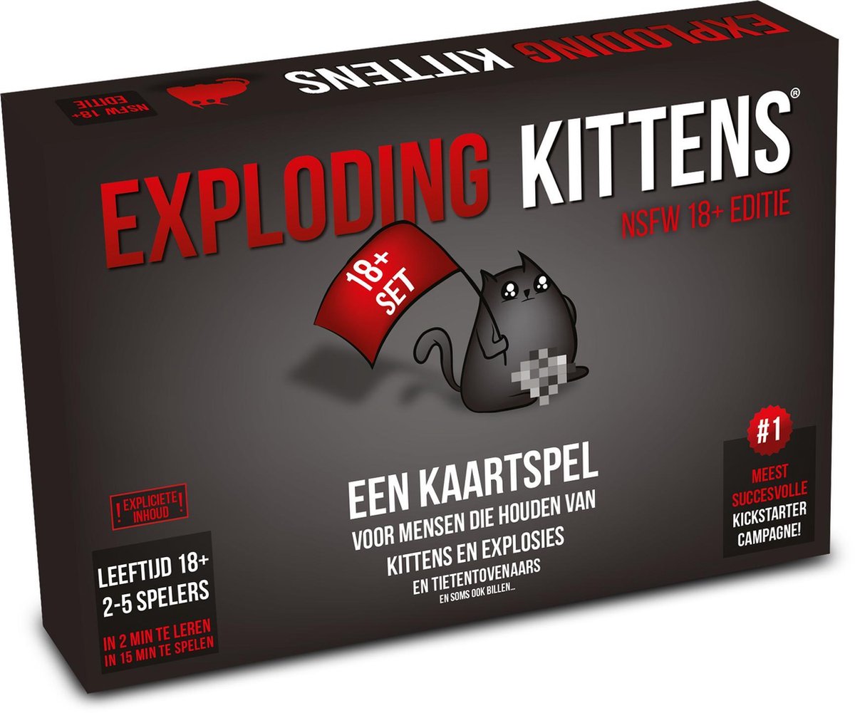 Eksploderende killinger - kortspil - 18+