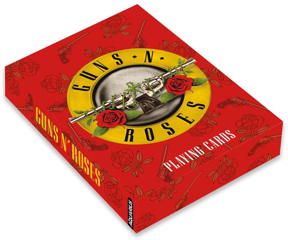 Aquarius guns n roses - spillekort - spillekort sæt