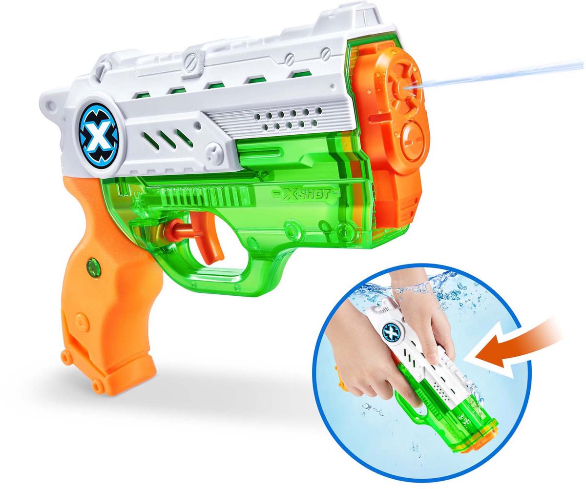 Zuru vandpistol x-shot fast fill nano blaster 100 ml orange.