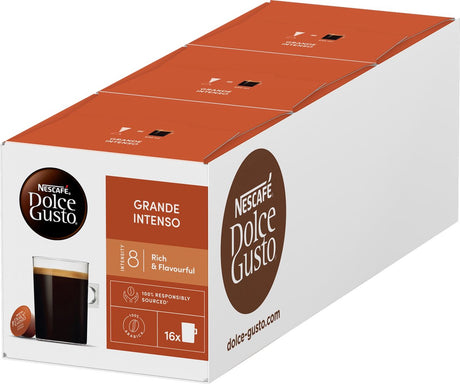 Nescafé dolce gusto kapsler grande intenso - 48 kaffekopper til 48 kopper kaffe