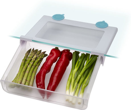Joseph joseph fridgestore hængende køleskabsorganisering - 1 cm hyldetykkelse - sugekopfastgørelse