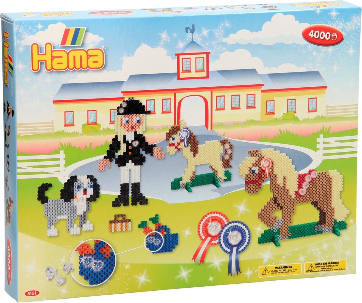 Hama strygeperler til rideskole 4000 stk