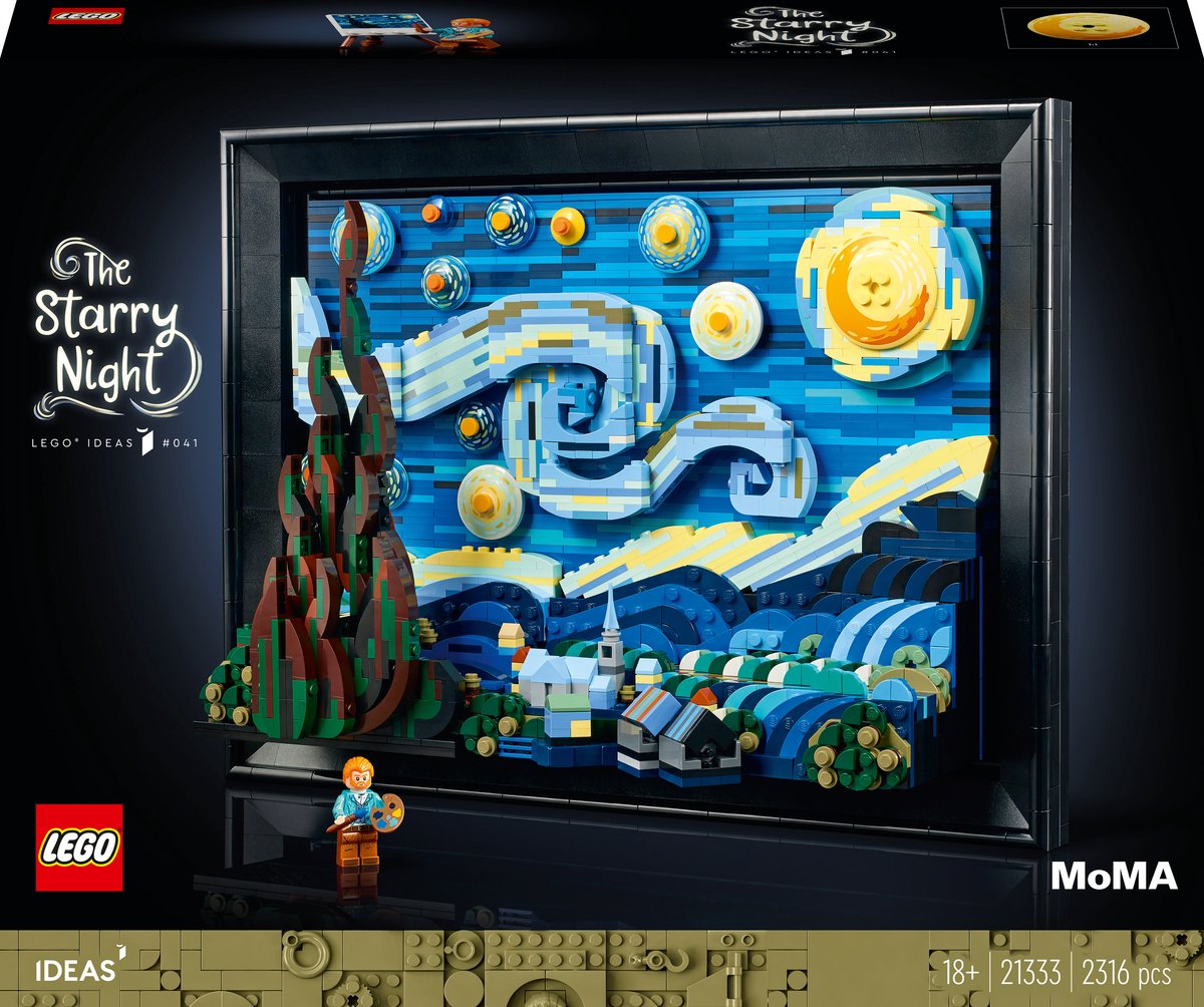 Lego-ideer vincent van gogh - stjernenatten - 21333