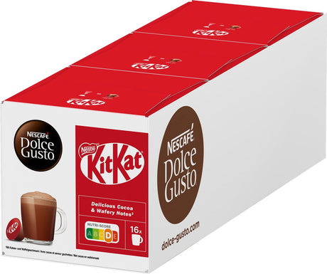 Nescafé dolce gusto kapsler kitkat - 48 kopper til 48 kopper chokolademælk