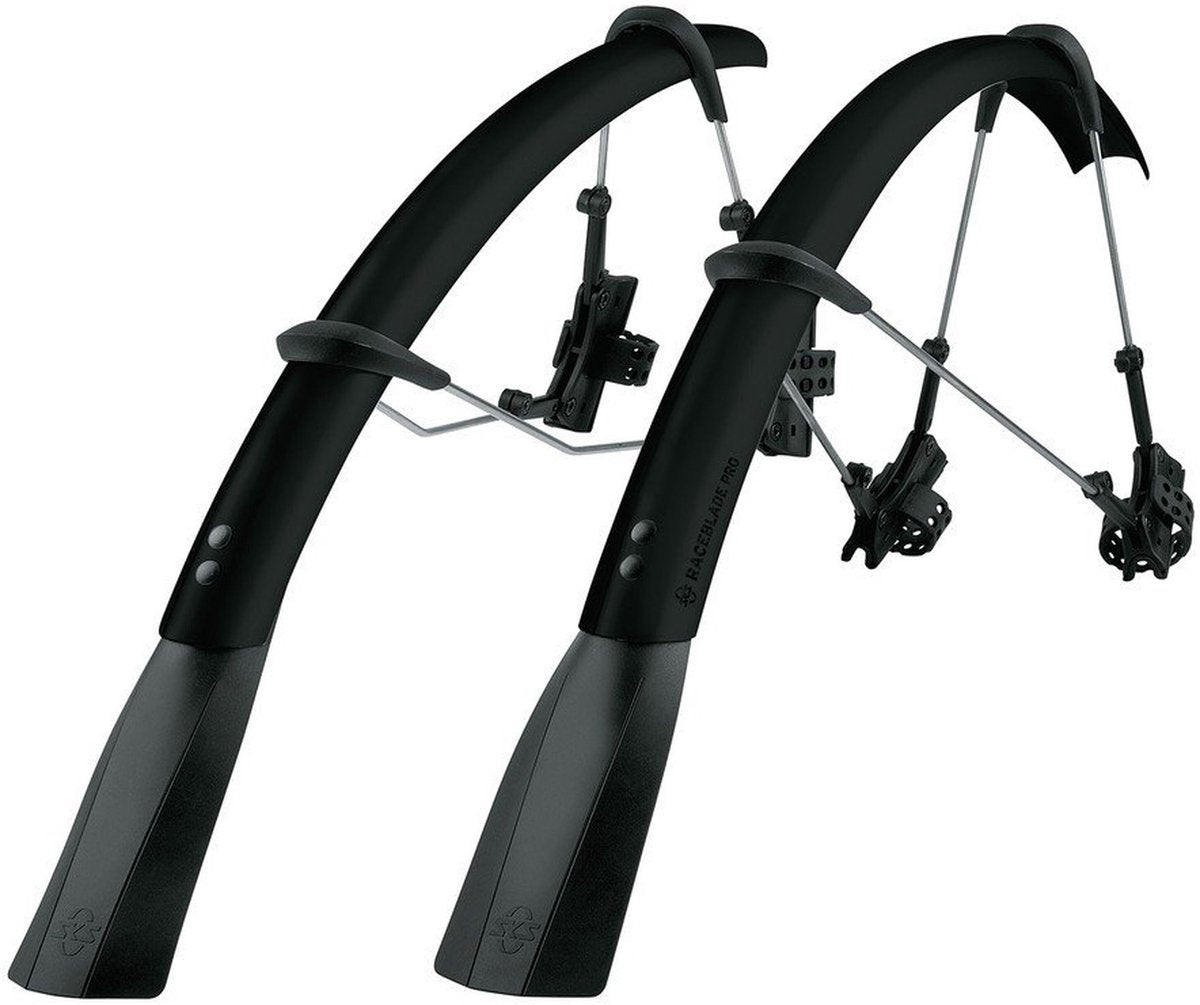 SKS SET SATPLATES 28 RaceBlade Mat Black 11430