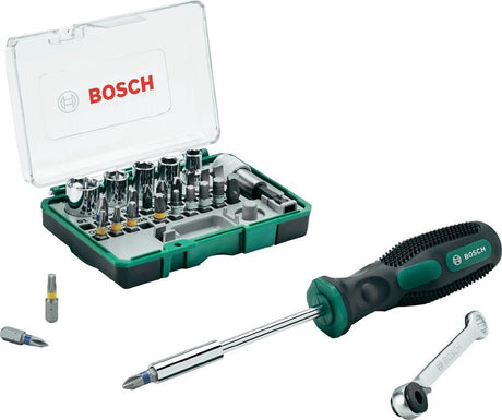Bosch x-line bitsæt og skraldesæt 27 dele + håndskruetrækker