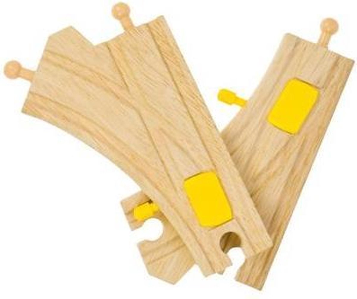 Bigjigs skinner - mekaniske afbrydere - 2 stk.