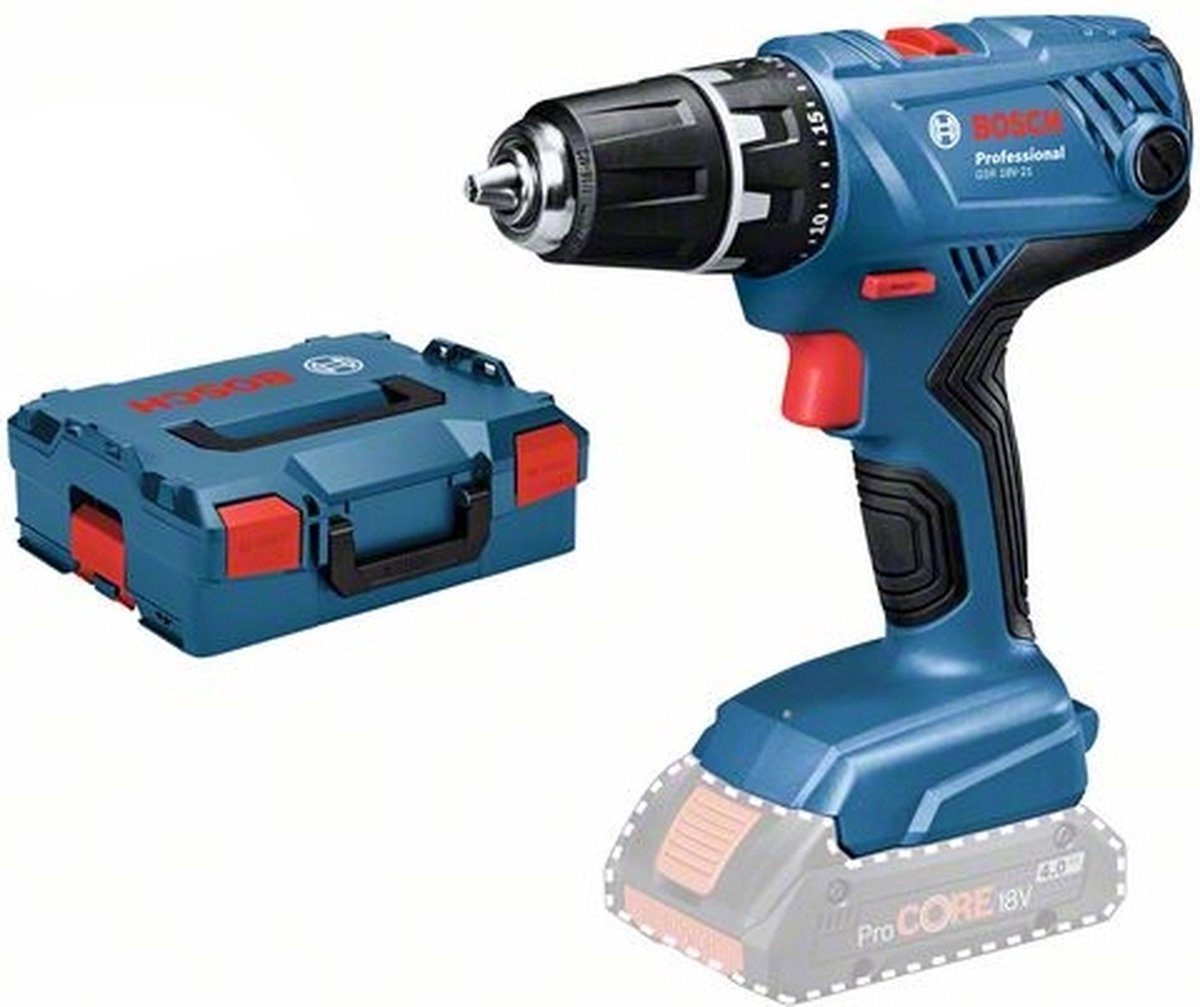 Bosch professional gsr 18v-21 - skruetrækker - batteri - softgrip