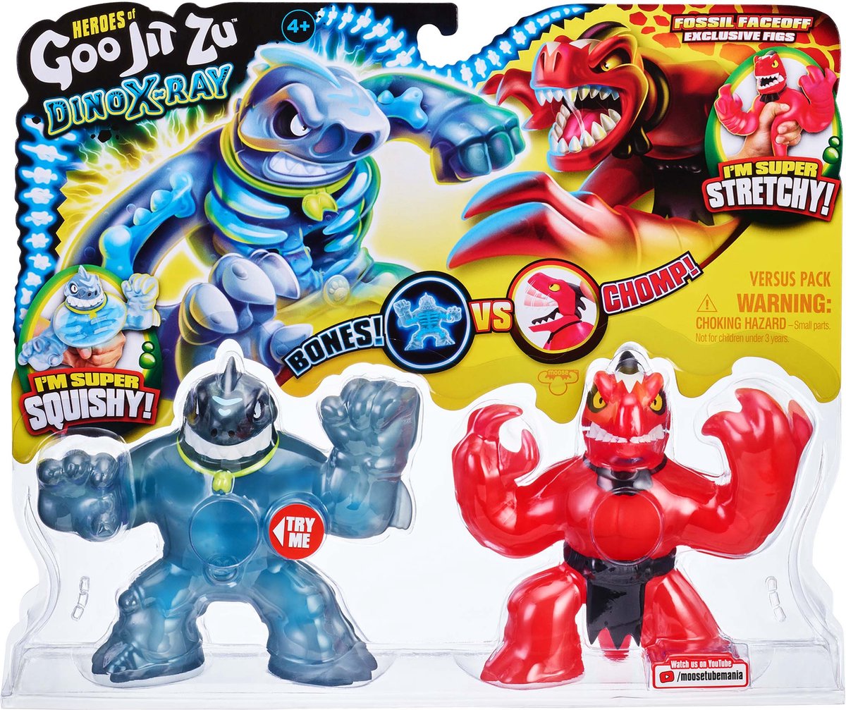 Goo jit zu - dino xray - trash vs. reparation