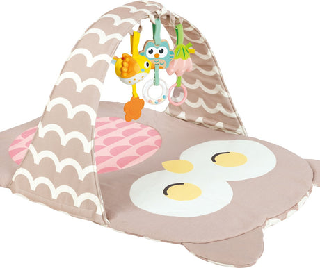 Hape play arch owl sina - babygym med rangle, spejl og bidering, fra 0 måneder