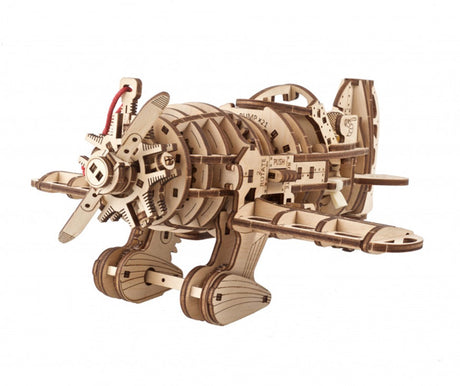 Ugears mad hornet flyvemaskine byggesæt i træ 354 dele