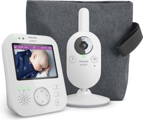 Philips avent - video babyfoon - lichtgrijs - babyfoon met camera - scd892 26