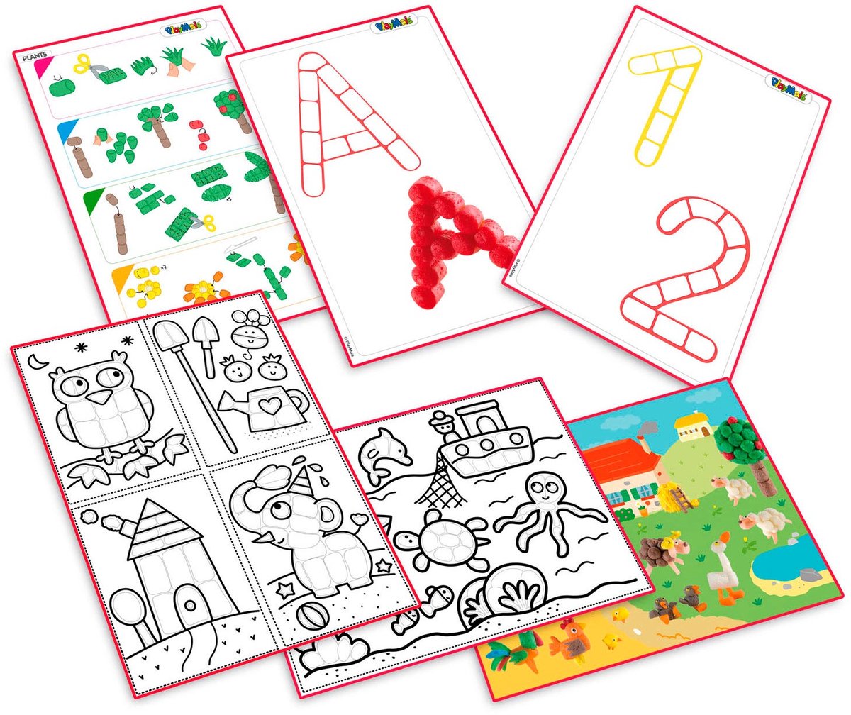 Playmais eduline klassisk instruktionsbog
