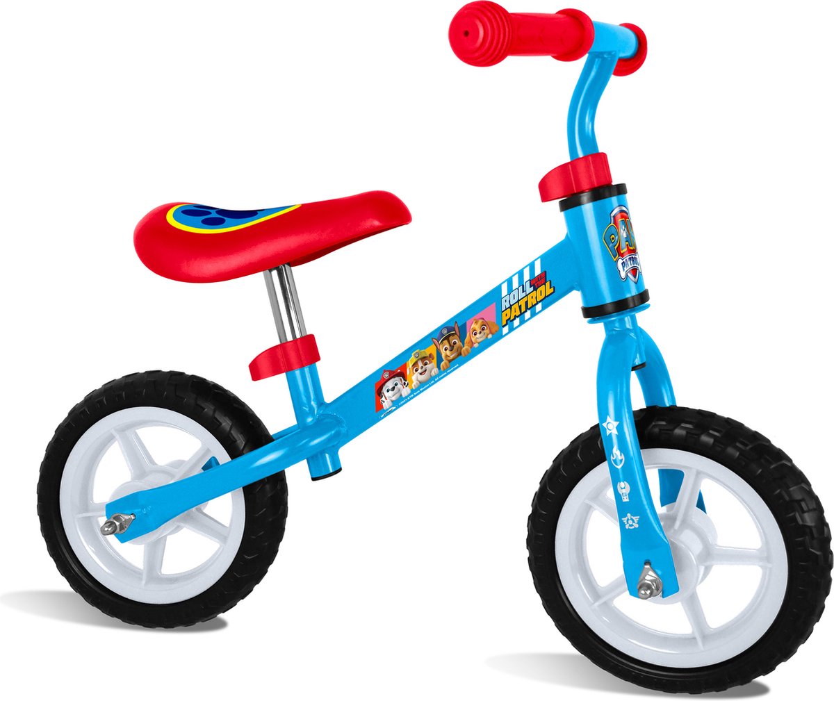 Paw Patrol Balance Bike med 2 hjul 10 tommer juniorblå