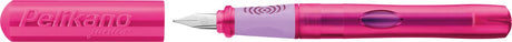 Pelikan fyldepen o junior - pink - venstrehåndet