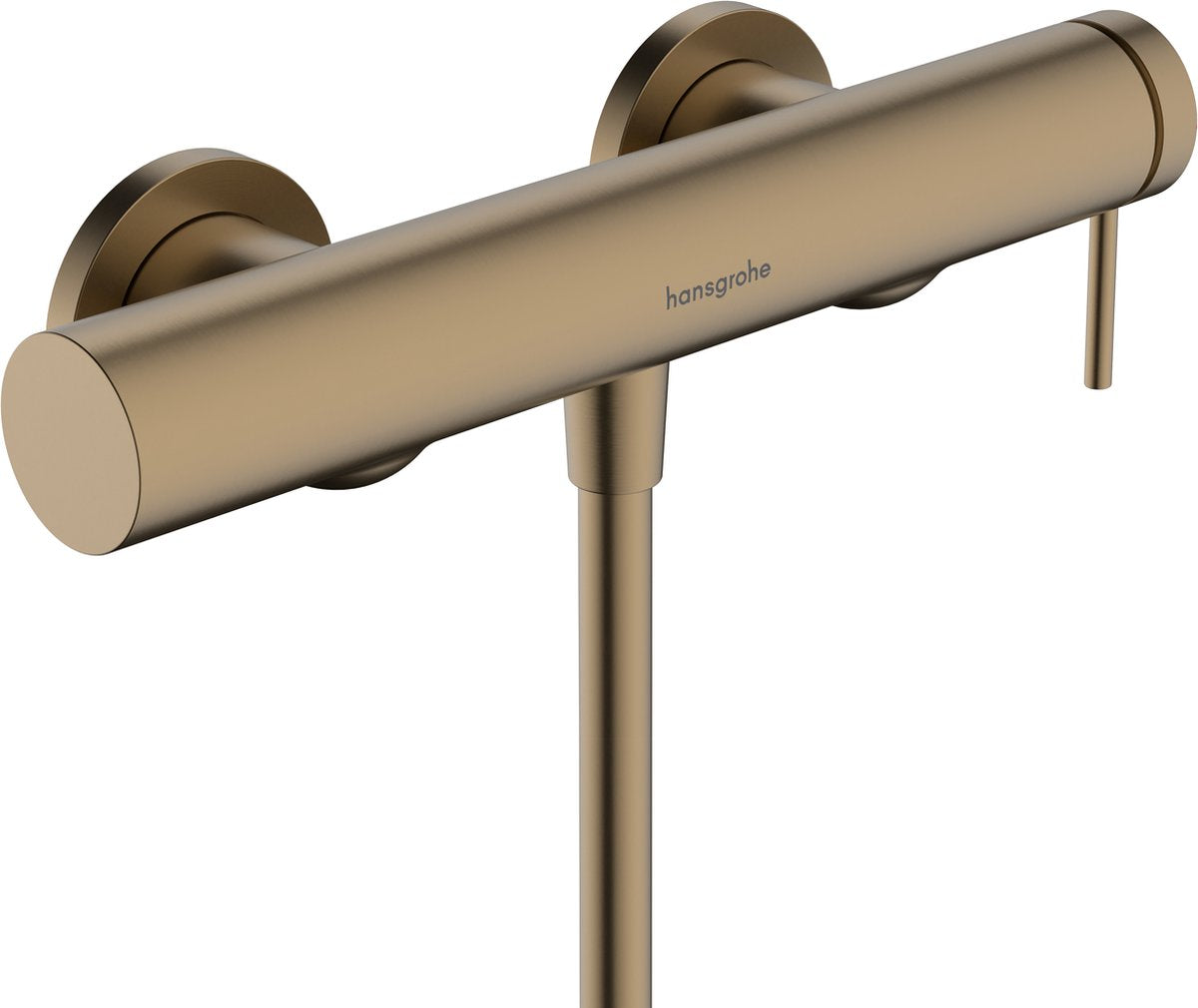Hansgrohe tecturis s - brusehane - overflademonteret - etgrebsstyring - børstet bronze