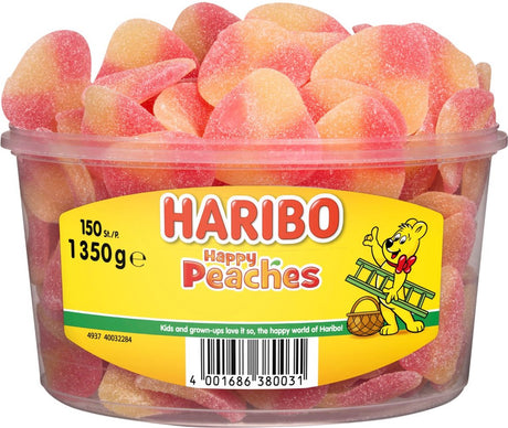Haribo ferskner (150 stykker)