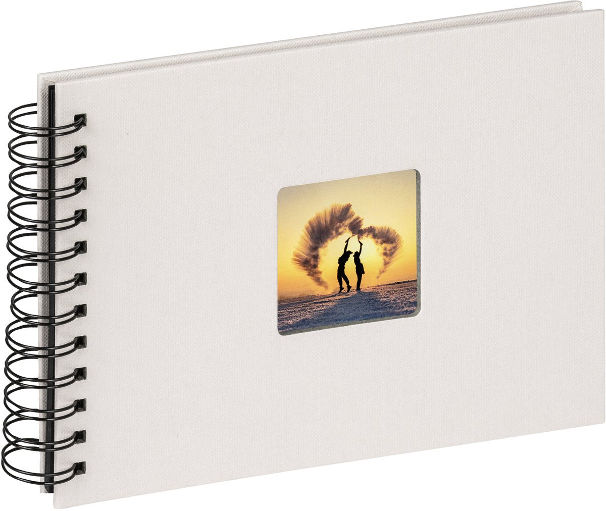 Walther sa-109-w sjovt bryllup udvalg - spiral album - størrelse 23 x 17 cm - creme hvid