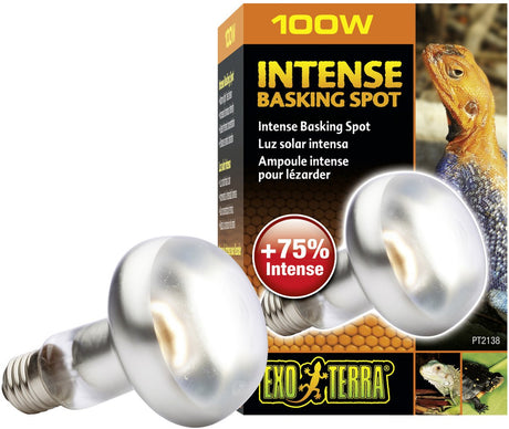 Exo terra basking - spotlampe - terrariumbelysning - 100w