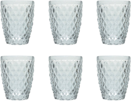 Medard de noblat - diamant - glas 22 cl - gennemsigtig - 6 stk