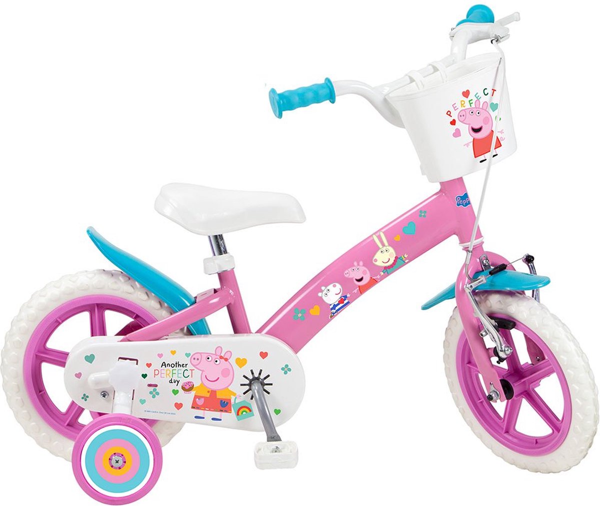 Toimsa bikes en71 peppa pig 12´´ cykel flerfarvet 3-4 år dreng