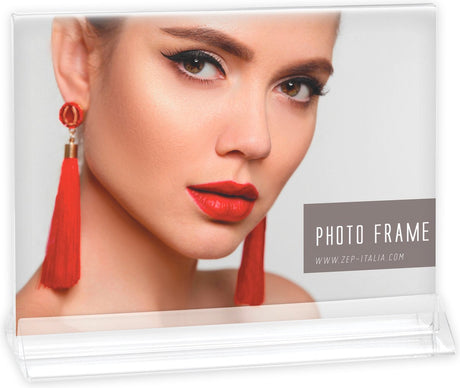 Zep - plexiglas akryl fotoramme fotostativ idaho vandret til foto 20x15 - gq368h