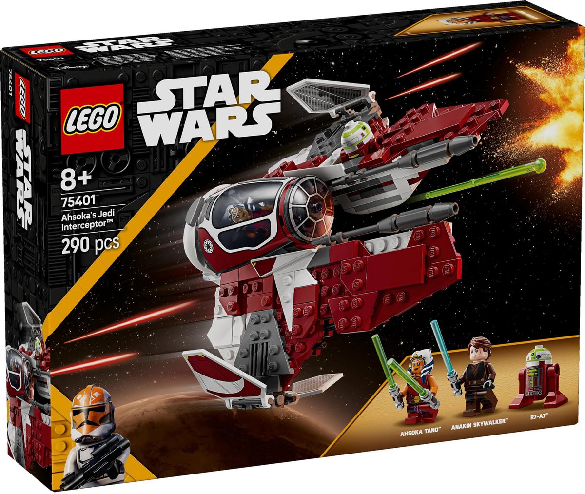 Lego Star Wars™ Ahsokas Jedi Interceptor™ 75401