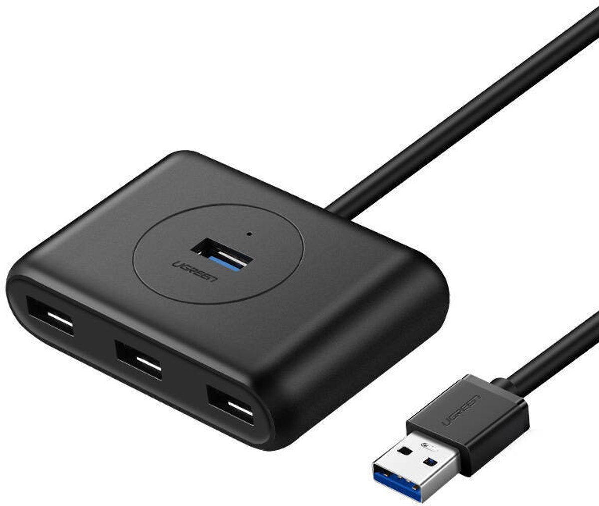 Ugreen hub usb 4 porte 3.0 5gbps til bærbar computer multifunktionsstik