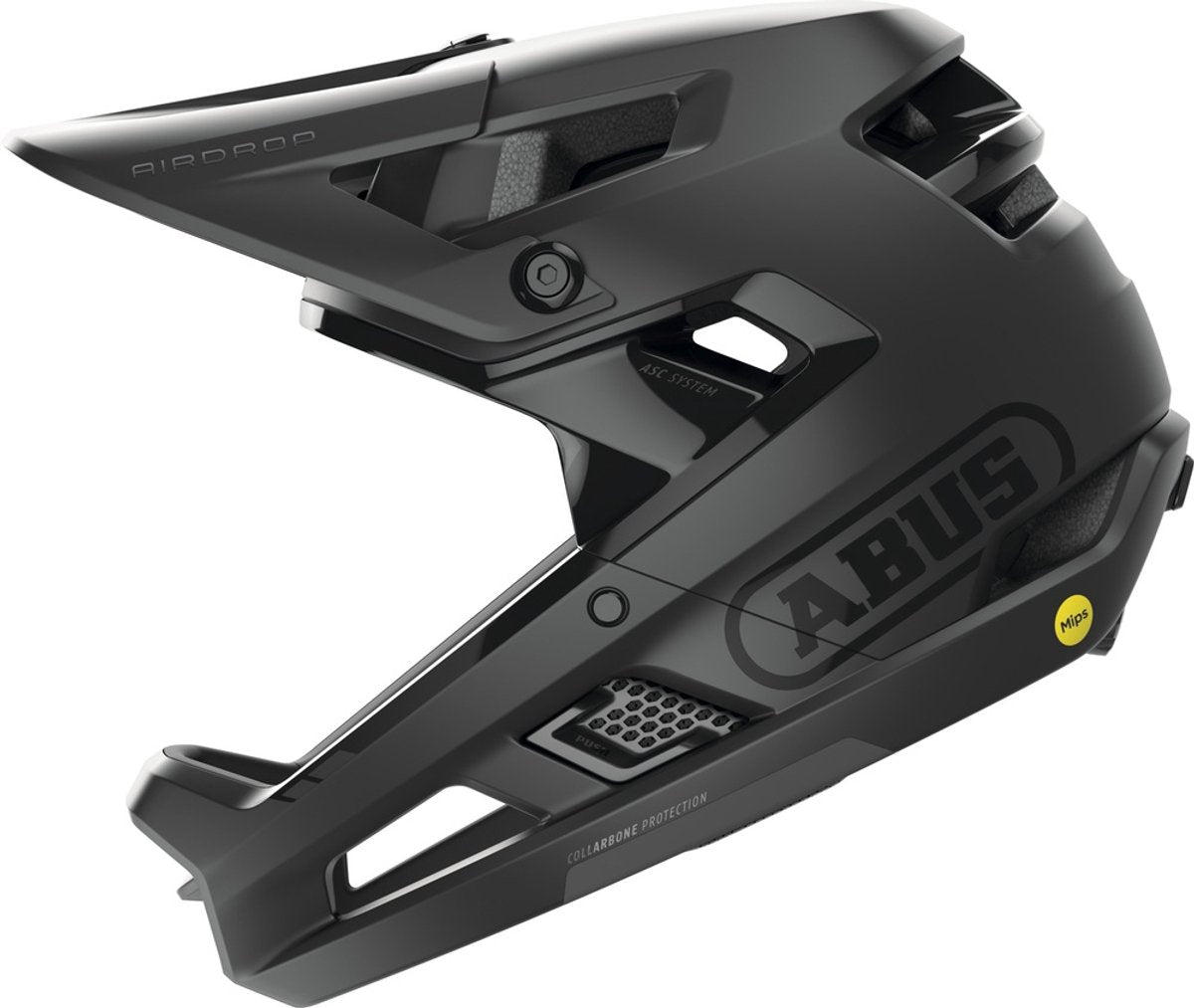 Abus hjelm AirDrop MIPS fløjl Sort L-XL 58-62cm