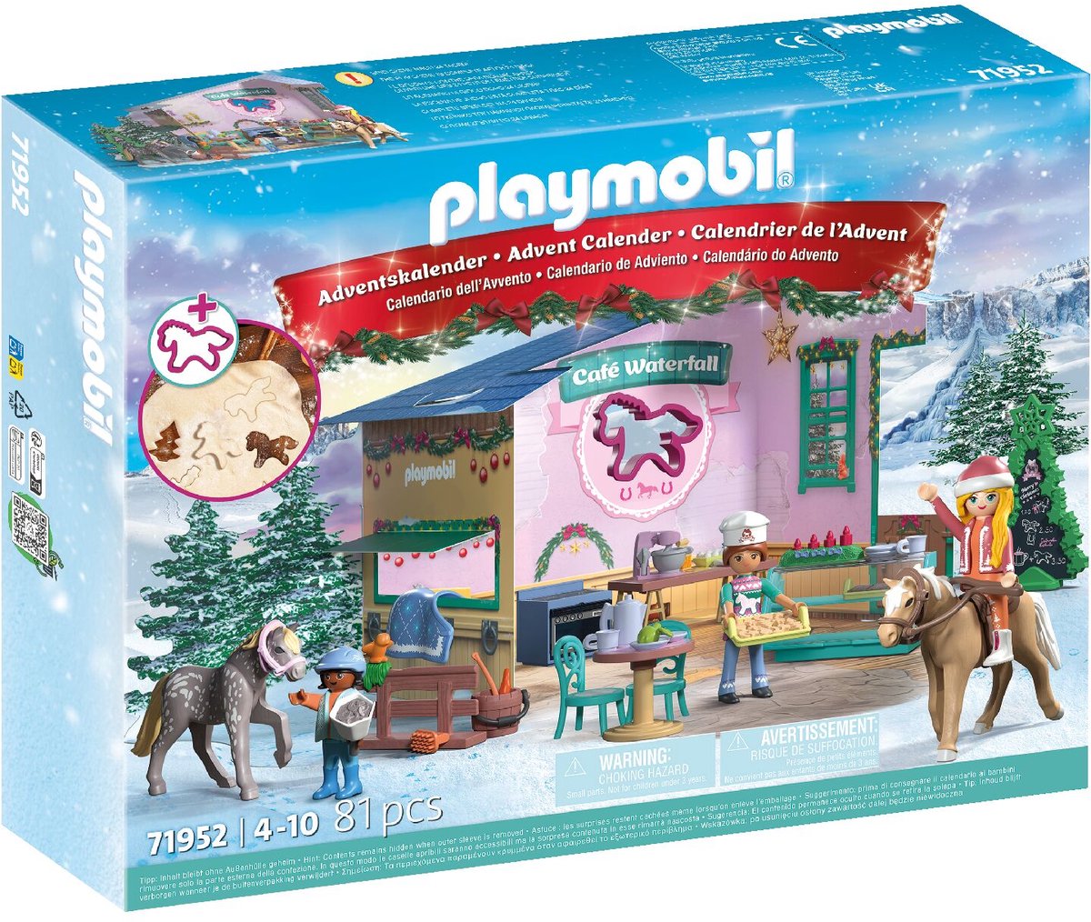 Playmobil horses of waterfall: adventskalender for hestefans - 71952