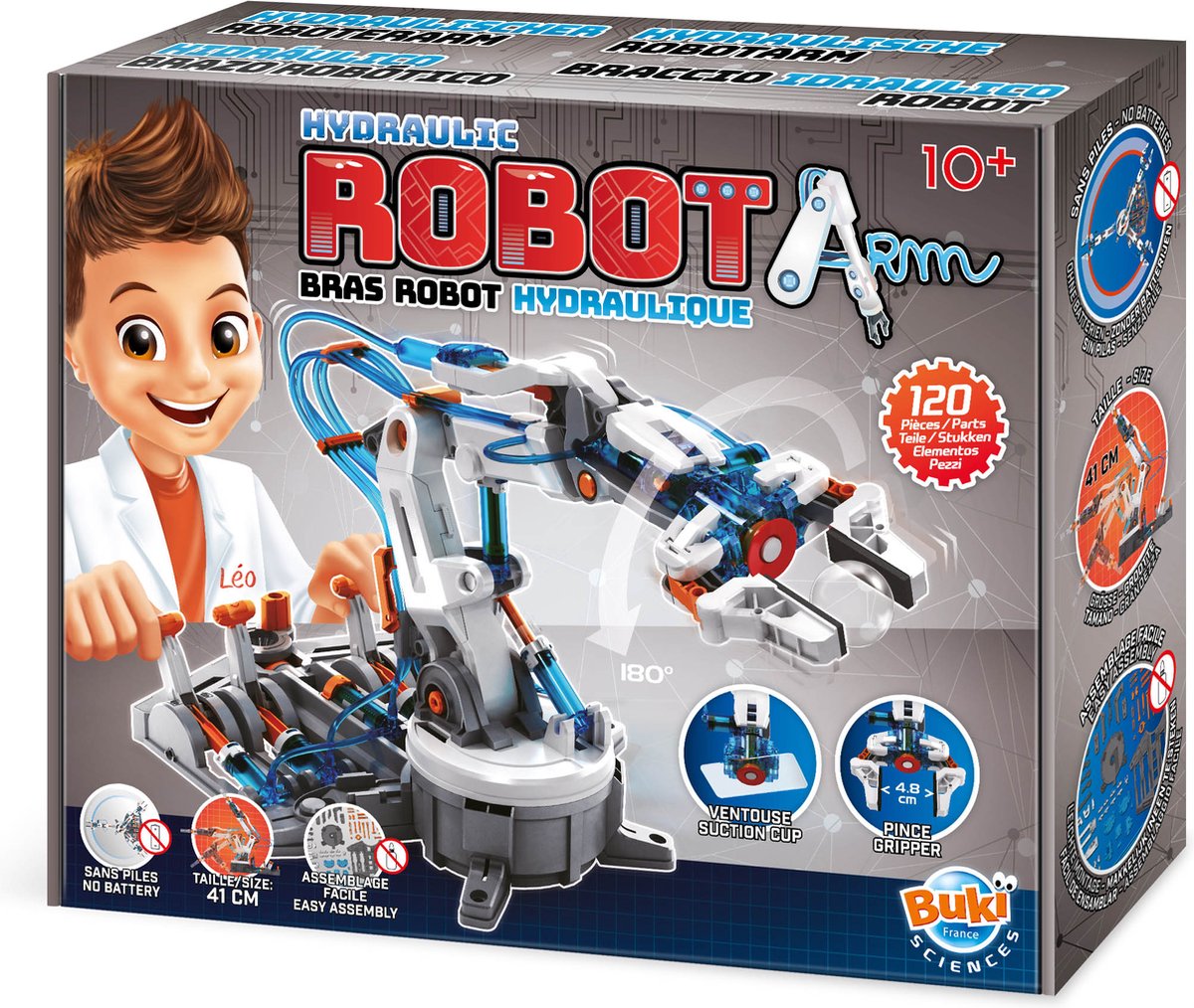 Buki frankrig buki - hydraulisk robotarm - konstruktion
