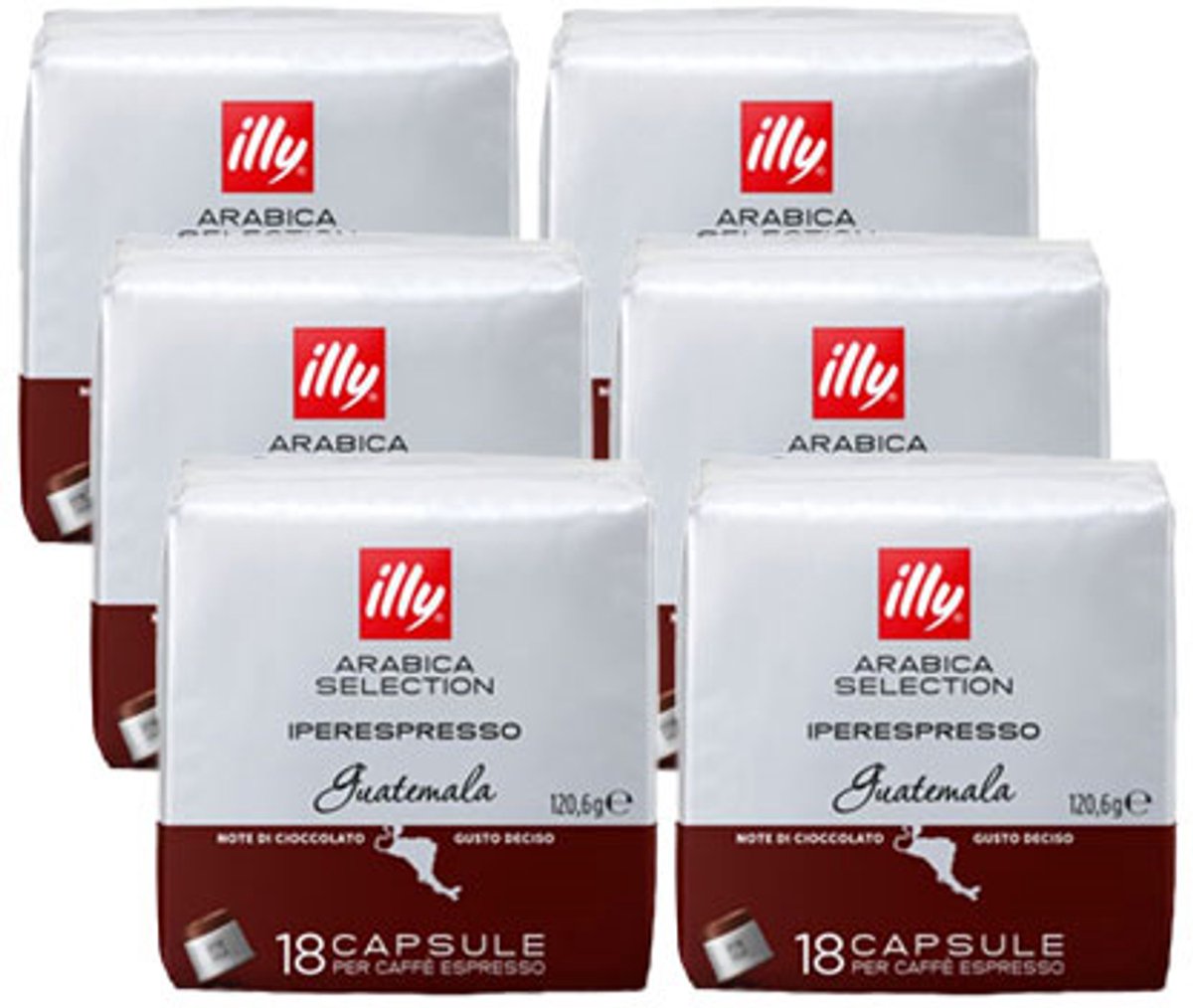 Illy - iperespresso kaffe guatemala 18 kapsler