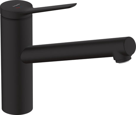 Hansgrohe zesis m33 - køkkenblandingsbatteri - etgrebsstyring - kølig start energibesparelse - økosmart vandbesparelse - 150 mm størrelse - 1 jetfunktion - mat sort