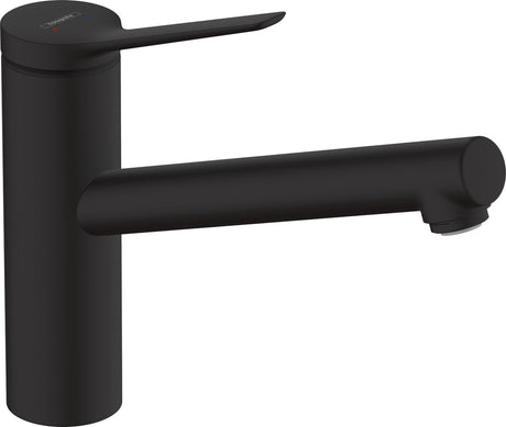 Hansgrohe zesis m33 - køkkenblandingsbatteri - etgrebsbetjening - 150 mm størrelse - 1 jetfunktion - mat sort