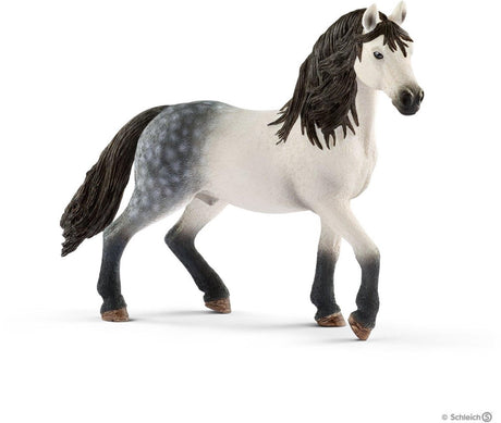 Schleich hesteklub - Andalusisk hingst - spillefigur - børnelegetøj til drenge og piger - 5 til 12 år - 13821