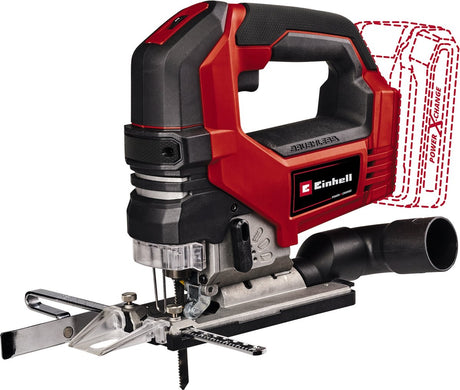 Einhell professionel akku stiksav tp-js 18 135 li bl solo - power x-change - 18 v li-ion - slaghøjde: 26 mm - geringssnit: max. 45° - inkl. savklinge - ekskl. batteri og oplader