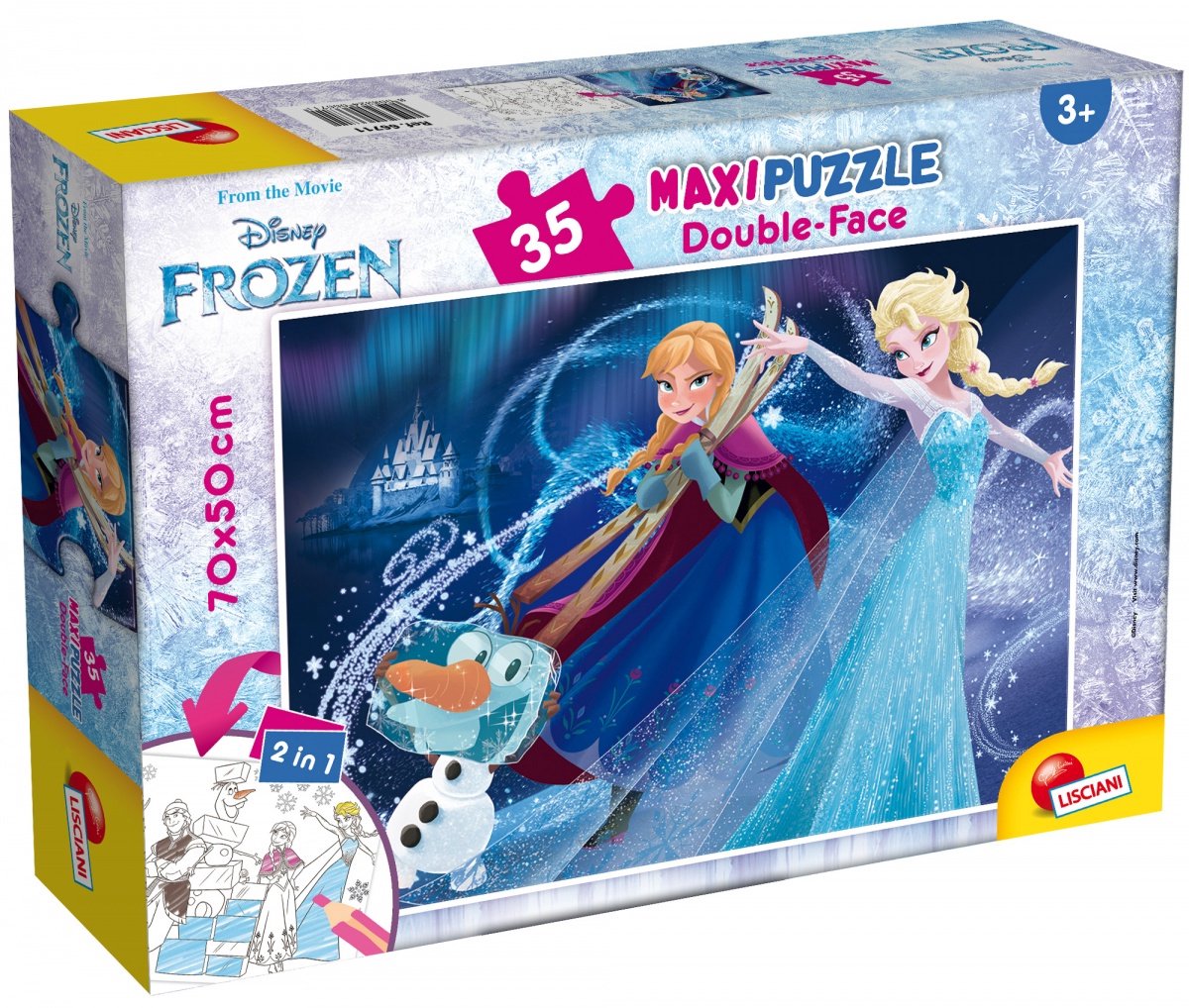 Lisciani disney puslespil df maxi floor 35 frozen
