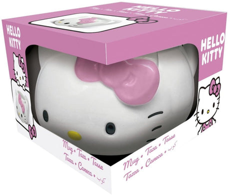 Stor sanrio 3d krus kop hello kitty 502 ml kopper krus kopper