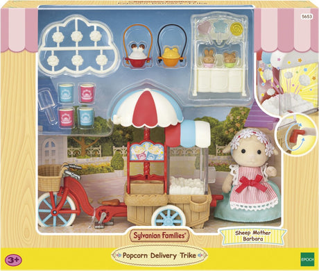 Sylvanian families sylvania families 5653 popcorn levering trehjulet cykel