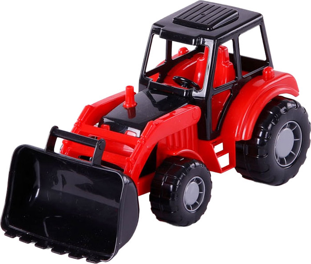 Cavallino junior gravemaskine traktor rød