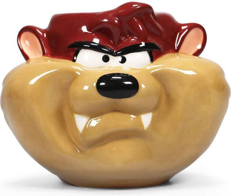 Half moon bay looney tunes - tazmanian devil - 3d krus - brun - 400ml