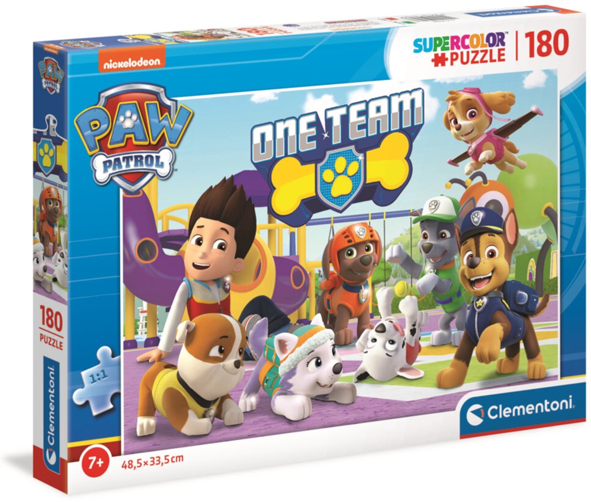 Clementoni Puzzle Paw Patrol, 180st.