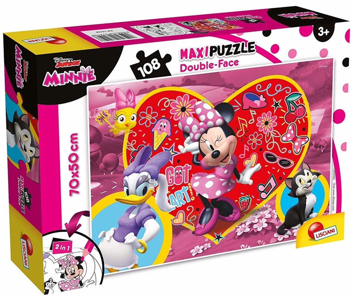 Lisciani disney puslespil df maxi floor 108 minnie